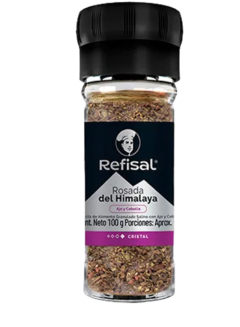 Sal Rosada del Himalaya Ajo y Cebolla