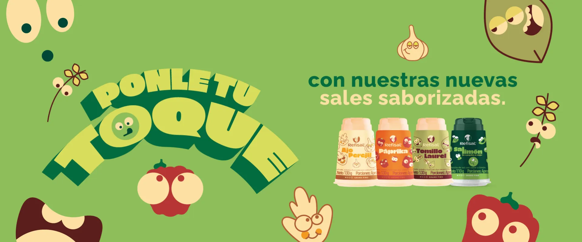 Sales saborizadas Refisal